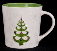 Starbucks Holiday 2006 Christmas Tree 17oz Coffee Mug